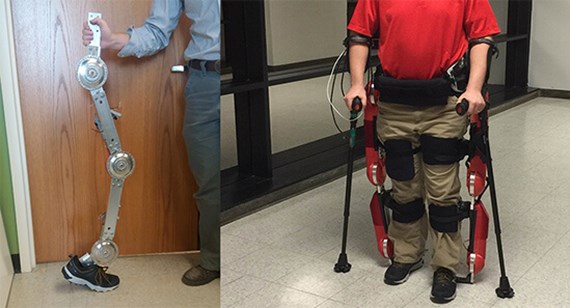 Researchers demonstrate exoskeleton