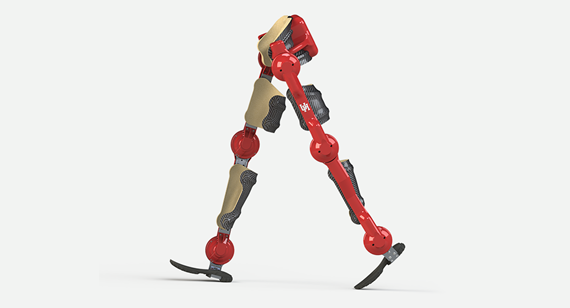 Exoskeleton with aluminum joint housings