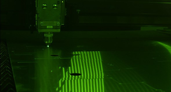 laser cutting sheet metal machine