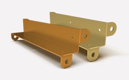 rapid sheet metal bracket part