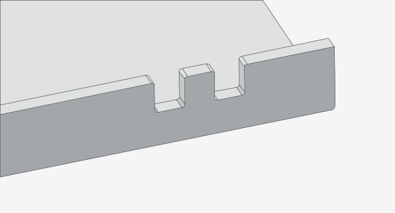 sheet metal notches and tabs illustration