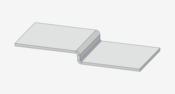 sheet metal offset illustration