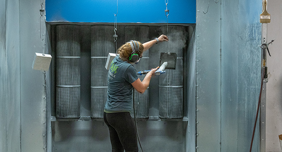 Brazil Metal Parts offers 30 in-stock powder coat colors, but we can order additional ones based on Pantone® color matching system, though that may increase lead time.