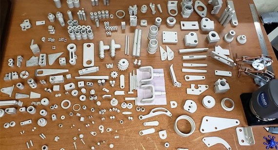 Amphibious Assault Vehicle replacement parts printed by HP's Metal Jet technology