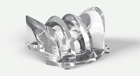 optical LSR lighting component